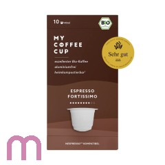 My-Cups Box Espresso Fortissimo 10 Kapseln, Bio